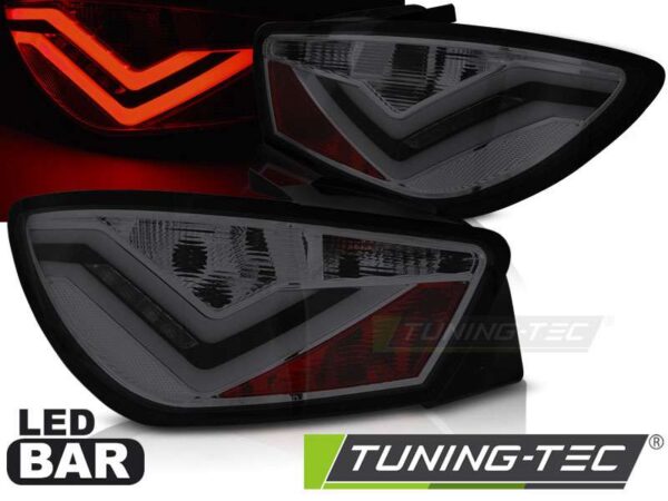 Πίσω φανάρια  led SMOKE για SEAT IBIZA 6J 3D 06.08-12 Seat Ibiza (6J) [2008-2017]