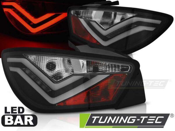 Πίσω φανάρια  led Μαύρο για SEAT IBIZA 6J 3D 06.08-12 Seat Ibiza (6J) [2008-2017]