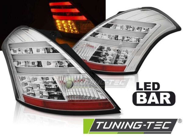 SUZUKI SWIFT V 10- χρωμίου LED BAR Suzuki Swift 5 [2010-2017]