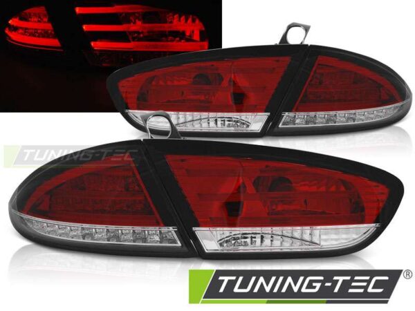 Πίσω φανάρια  led Κόκκινο Λευκό για SEAT LEON 03.09-12 Seat Leon (1P) [2005-2012]