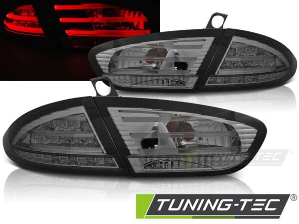 Πίσω φανάρια  led SMOKE για SEAT LEON 03.09-12 Seat Leon (1P) [2005-2012]