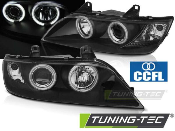 Φανάρια ANGEL EYES CCFL Μαύρο για BMW Z3 01.96-02 BMW Z3 (E36/7/8) [1996-2002]