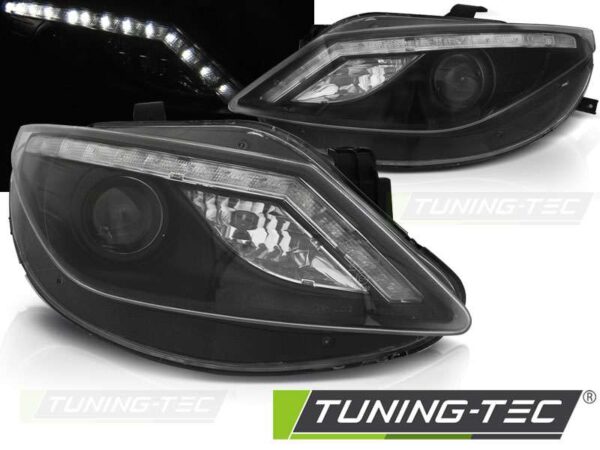 Φανάρια DAYLIGHT Μαύρο για SEAT IBIZA 6J 06.08-12 Seat Ibiza (6J) [2008-2017]