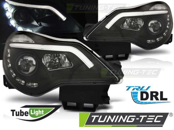 OPEL CORSA D 11-14  DRL Μαύρο Opel Corsa D [2006-2014]