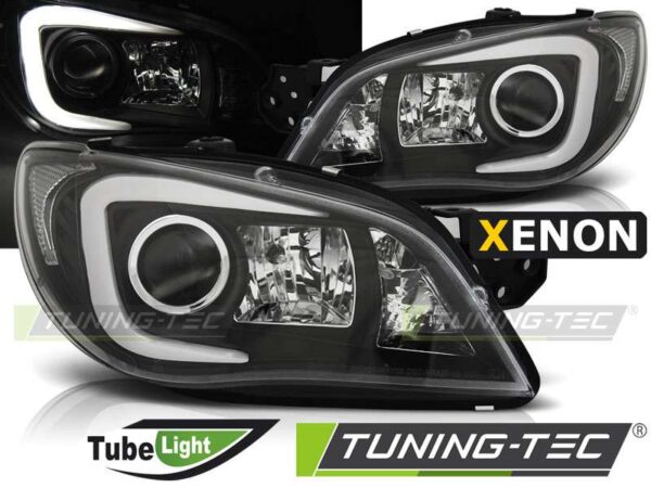 SUBARU IMPREZA II GD 06-07 TUBE LIGHT Μαύρο HID Subaru Impreza Mk2 [2001-2007]