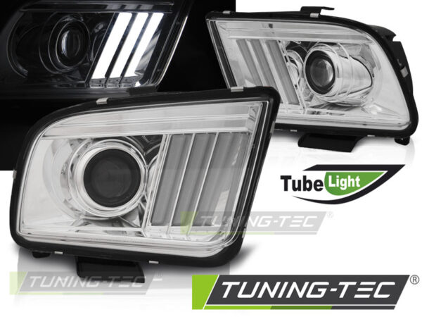 FORD MUSTANG 04-09 TUBE LIGHT χρωμίου Ford Mustang Mk5 [2005-2014]