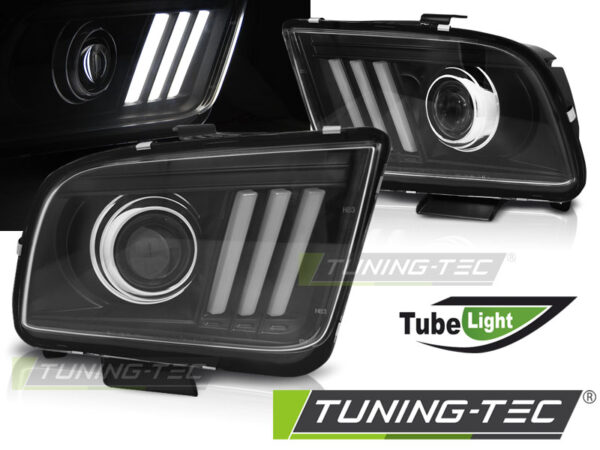FORD MUSTANG 04-09 TUBE LIGHT Μαύρο Ford Mustang Mk5 [2005-2014]