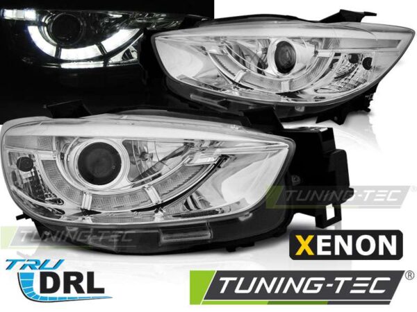 MAZDA CX5 11-15 χρωμίου TRUE DRL XENON Mazda CX-5 [2012-2017]