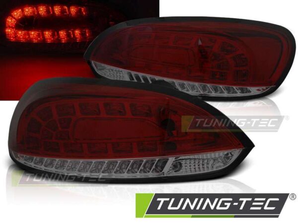 Πίσω φανάρια  led Κόκκινο SMOKE για VW SCIROCCO III 08-04.14 Volkswagen Scirocco Mk3 [2008-2017]