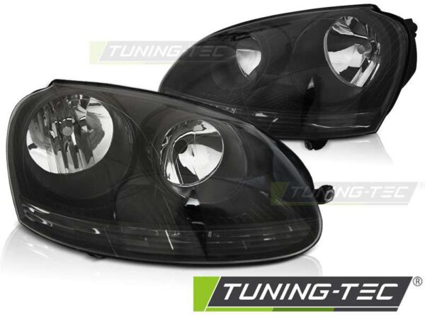 Φανάρια Μαύρο για VW GOLF 5 10.03-09 Volkswagen Golf Mk5 [2003-2008]