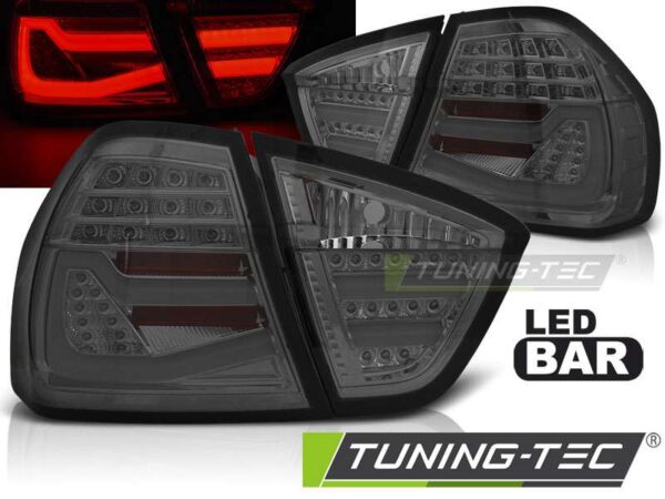 Πίσω φανάρια  led SMOKE για BMW E90 03.05-08.08 BMW 3 (E90/E91/E92/E93) [2005-2013]