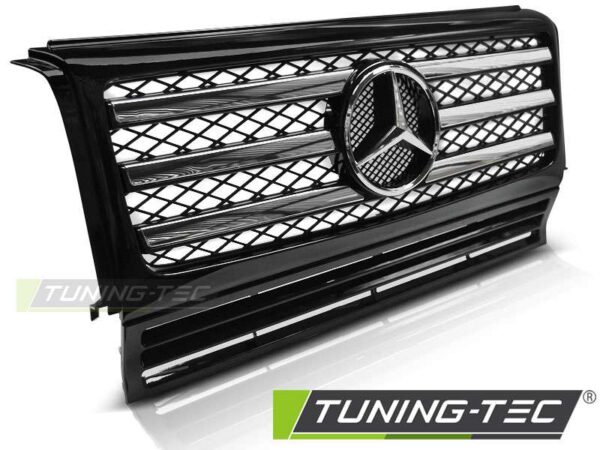 Μάσκα SPORT Μαύρο χρωμίου για MERCEDES W463 90-12 Mercedes G Class (W463) [1990-2018]