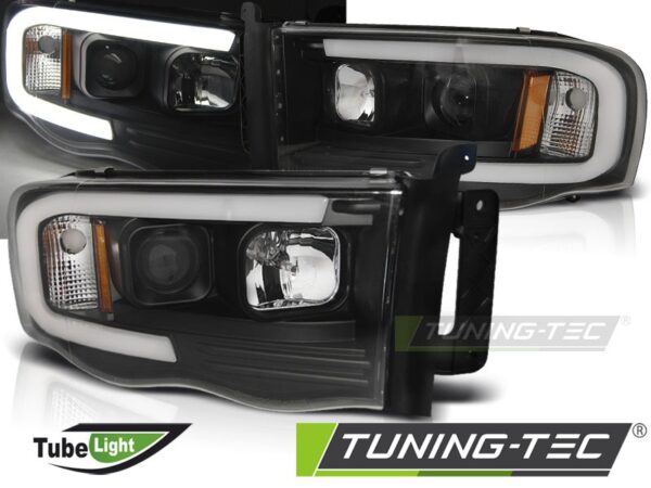 DODGE RAM 02-06 TUBE LIGHT Μαύρο Dodge Ram [2002-2006]