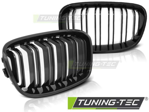 Μάσκα Γυαλιστερό Μαύρο DOUBLE BAR SPORT LOOK για BMW F20 F21 11-12.14 BMW 1 (F20/F21) [2011-2019]