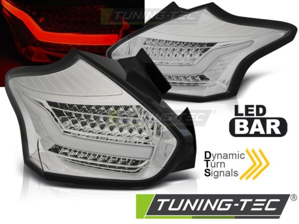 FORD FOCUS 3 15-18 HATCHBACK χρωμίου SEQ LED Ford Focus Mk3 [2011-2018]