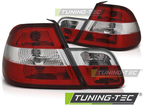 TAIL LIGHTS Κόκκινο Λευκό για BMW E46 04.99-03.03 COUPE BMW 3 (E46) [1998-2005]