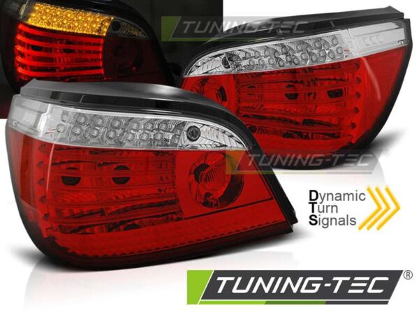 Πίσω φανάρια  led Κόκκινο Λευκό SEQ για BMW E60 07.03-07 BMW 5 (Ε60/E61) [2003-2010]