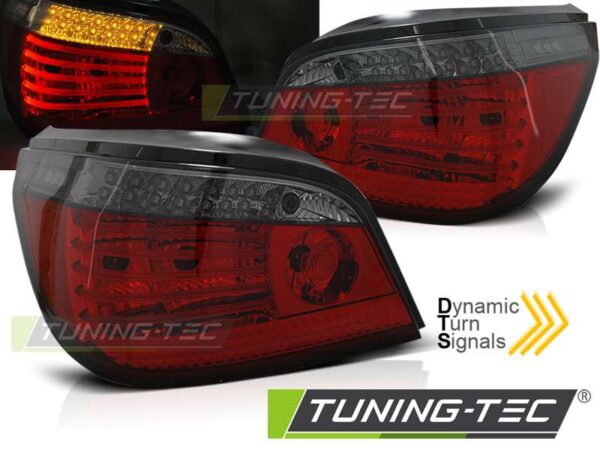 Πίσω φανάρια  led Κόκκινο SMOKE SEQ για BMW E60 07.03-07 BMW 5 (Ε60/E61) [2003-2010]
