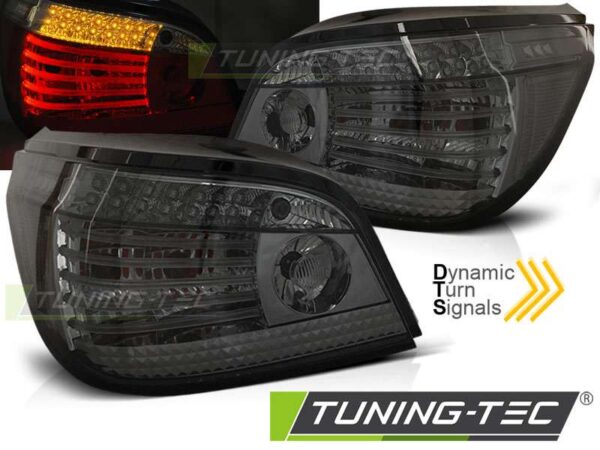 Πίσω φανάρια  led SMOKE SEQ για BMW E60 07.03-07 BMW 5 (Ε60/E61) [2003-2010]
