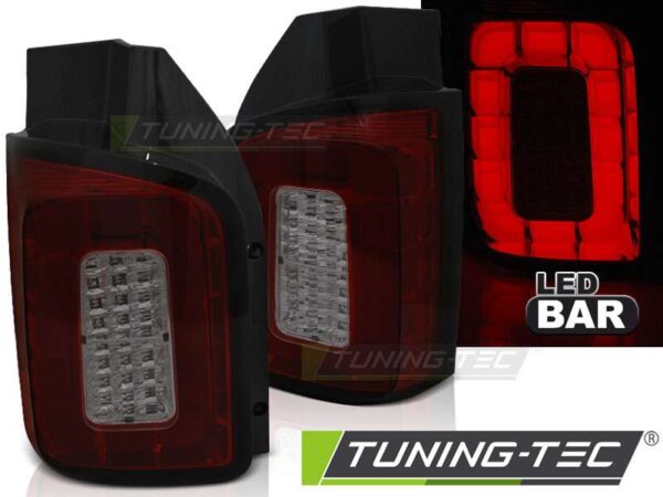 Πίσω φανάρια  led Κόκκινο SMOKE για VW T6 15-19 TRANSPORTER Volkswagen Transporter T6 [2015-]