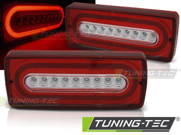 Πίσω φανάρια  led Κόκκινο Λευκό για MERCEDES W463 G-KLASA 90-12 Mercedes G Class (W463) [1990-2018]
