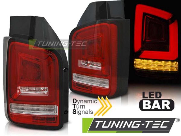 Πίσω φανάρια  led Κόκκινο Λευκό SEQ για VW T6 15-19 TR Volkswagen Transporter T6 [2015-]