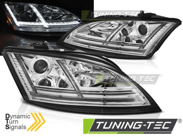 Φανάρια LED χρωμίου SEQ για AUDI TT 06-10 8J Audi TT (8J) [06-14]