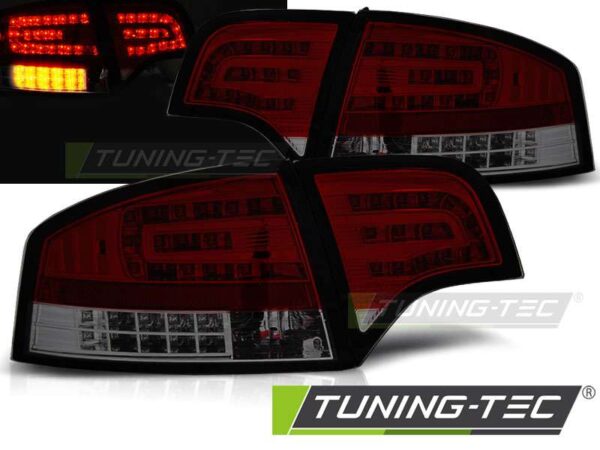Πίσω φανάρια  led Κόκκινο SMOKE για AUDI A4 B7 11.04-03.08 SEDAN Audi A4 (B7) [2004-2008]