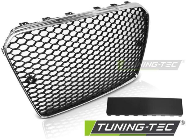 Μάσκα SPORT χρωμίου Μαύρο fit AUDI A5 11-16 Audi A5 (8T) [2007-2016]