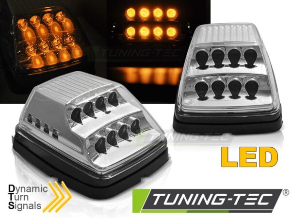 FRONT LED DIRECTION χρωμίου SEQ για MERCEDES G-KLASA W463 90-12 Mercedes G Class (W463) [1990-2018]