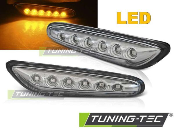 Πλαϊνό φλας χρωμίου LED για BMW E46 / E60 / E87 / E90 BMW 3 (E46) [1998-2005]