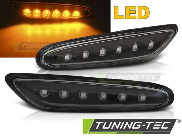 Πλαϊνό φλας Μαύρο LED για BMW E46 / E60 / E87 / E90 BMW 3 (E46) [1998-2005]
