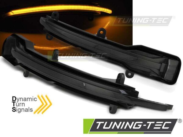 Πλαϊνό φλας IN THE MIRROR SMOKE LED SEQ για AUDI Q5 12-18 / Q7 09-15 Audi Q5 (8R) [2008-2017]