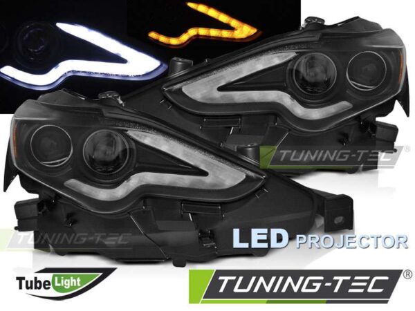 LEXUS IS 13-16 LED PROJECTOR TUBE Μαύρο Lexus IS Mk3 [2013-]