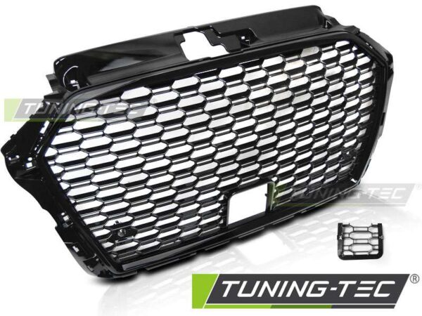 Μάσκα SPORT Γυαλιστερό Μαύρο για AUDI A3 (8V) 17- Audi A3 (8V) [2013-2020]