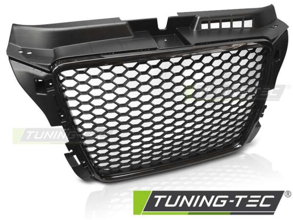 Μάσκα SPORT Γυαλιστερό Μαύρο για AUDI A3 08-12 Audi A3 (8P) [2003-2012]