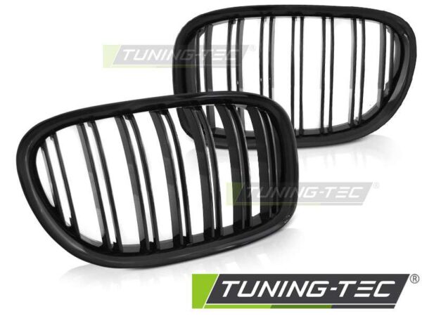 Μάσκα Γυαλιστερό Μαύρο DOUBLE BAR για BMW F01 09-15 BMW 7 (F01/F02/F03/F04) [2008-2015]