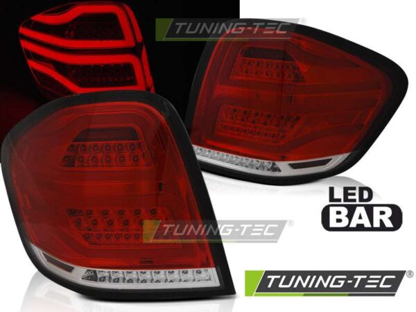Πίσω φανάρια  led Κόκκινο Λευκό για MERCEDES M-KLASA W164 09-11 Mercedes ML (W164) [2005-2011]