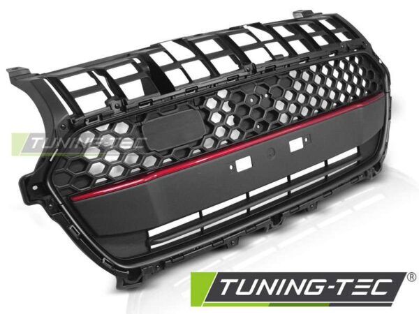 SUZUKI SWIFT VI 17- Μαύρο Κόκκινο LINE SPORT STYLE Suzuki Swift Mk6 [2017-2020]