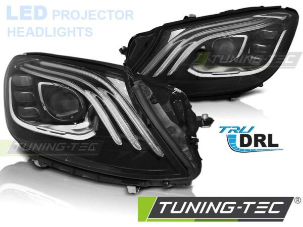 Φανάρια LED Μαύρο για MERCEDES W222 13-17 GASOLINE Mercedes S Class (W222) [2013-2020]