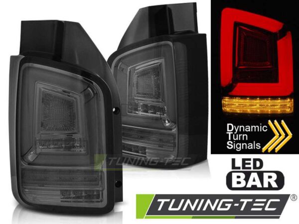 Πίσω φανάρια  led SMOKE SEQ για VW T5 10-15 Volkswagen Transporter T5 [2003-2015]