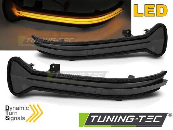 Πλαϊνό φλας IN THE MIRROR SMOKE LED SEQ για BMW G30 / G31 / G11 / G12 BMW 5 (G30/G31/G38) [2017]