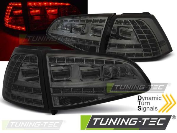 Πίσω φανάρια  led SPORT SMOKE SEQ για VW GOLF 7 13-17 Volkswagen Golf Mk7 [2013-2018]