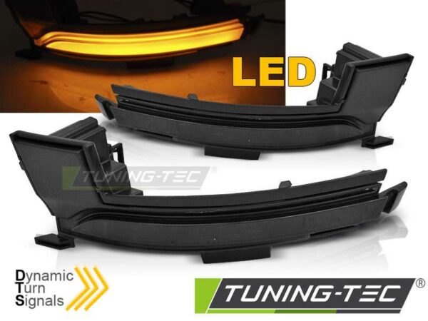 Πλαϊνό φλας IN THE MIRROR SMOKE LED SEQ W/AREA VIEW για  SKODA KODIAQ 16- Skoda Kodiaq [2016- ]