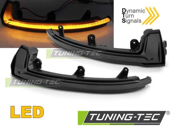 Πλαϊνό φλας IN THE MIRROR SMOKE LED SEQ για  PORSCHE CAYENNE II 15-17 Porsche Cayenne Mk2 [2010-2018]