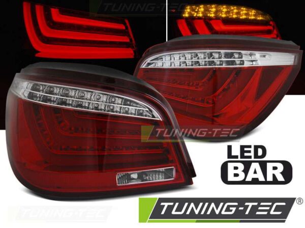 Πίσω φανάρια  led Κόκκινο Λευκό για BMW E60 LCI 07-10 BMW 5 (Ε60/E61) [2003-2010]