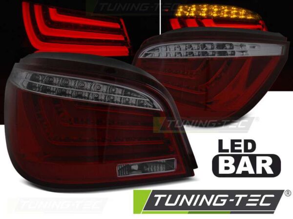 Πίσω φανάρια  led Κόκκινο SMOKE για BMW E60 LCI 07-10 BMW 5 (Ε60/E61) [2003-2010]