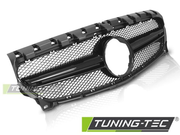 GRILL Γυαλιστερό Μαύρο SPORT STYLE για MERCEDES CLA W117 13-19 Mercedes CLA (C117) [2013-2019]