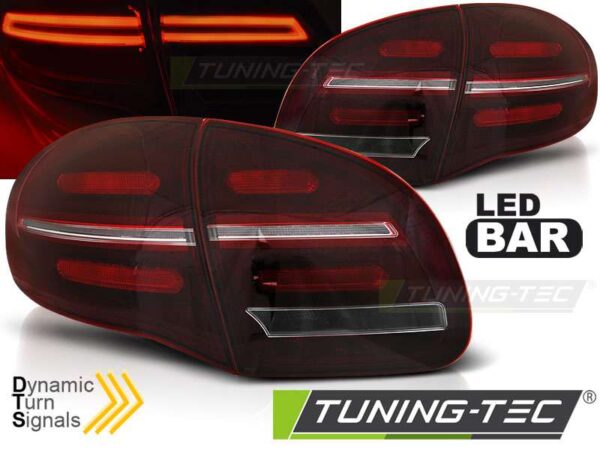 Πίσω φανάρια  led Κόκκινο Λευκό SEQ για PORSCHE CAYENNE 10-15 Porsche Cayenne Mk2 [2010-2018]