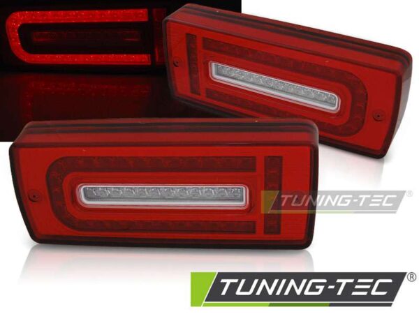 Πίσω φανάρια  led Κόκκινο Λευκό για MERCEDES W463 G-CLASS 07-17 Mercedes G Class (W463) [1990-2018]